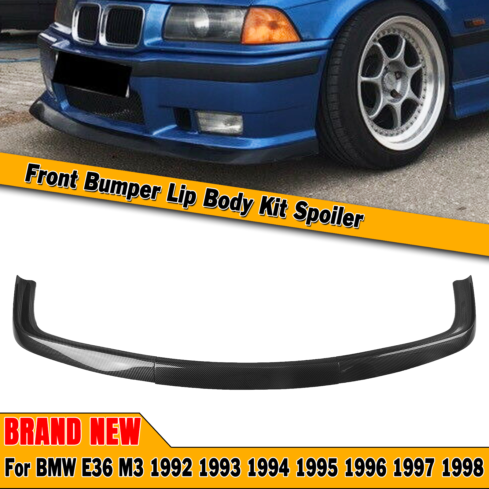 M Tech Auto Accessories - Car Front Bumper Spoiler Lip Lower