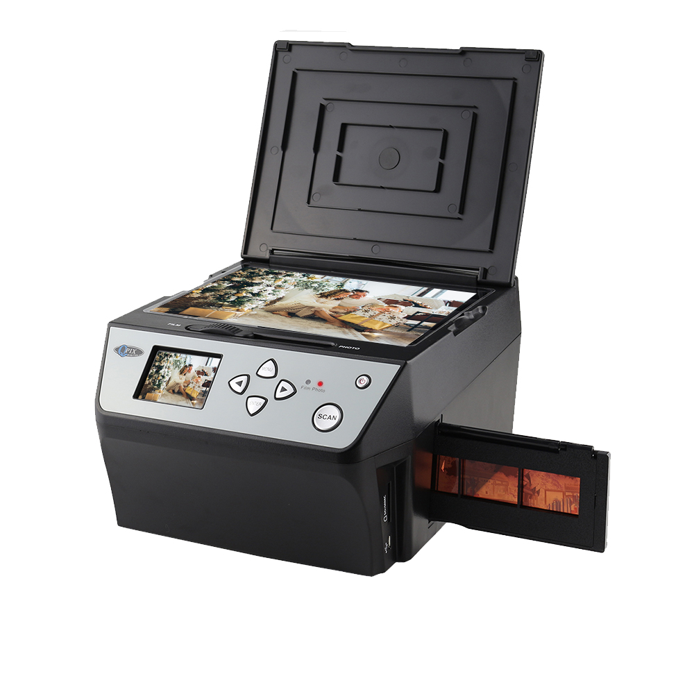 Document Scanner Portable - 22MP Film Multi-Function Scanner Converts 135/35mm