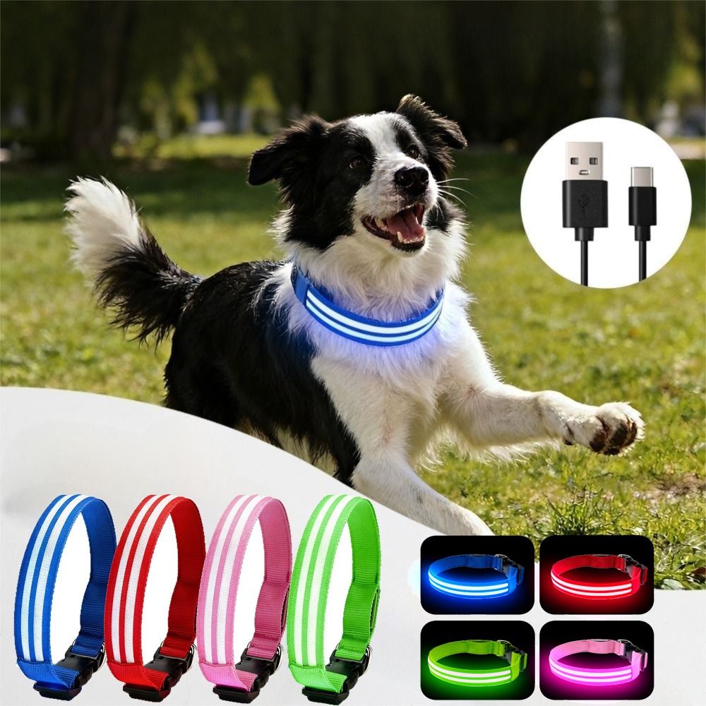 Adjustable Light Up Dog Collar - Tech Dog Accessories のレビューと価格