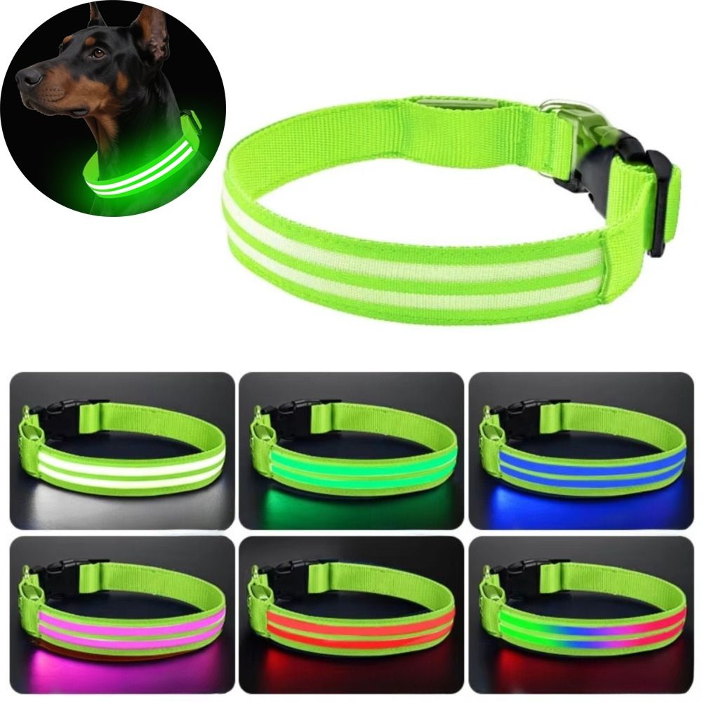 Adjustable Light Up Dog Collar - Tech Dog Accessories のレビューと価格