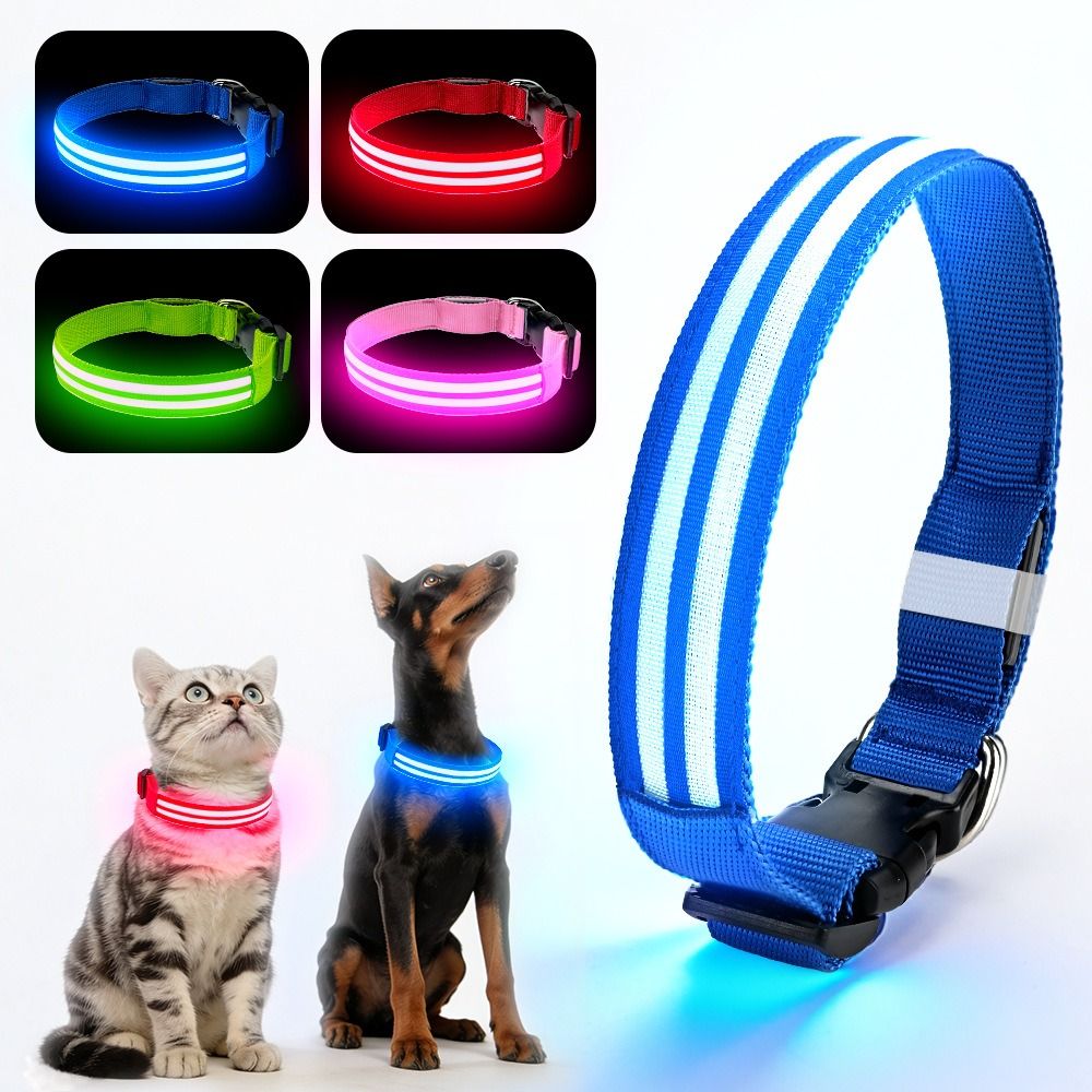Adjustable Light Up Dog Collar - Tech Dog Accessories のレビューと価格