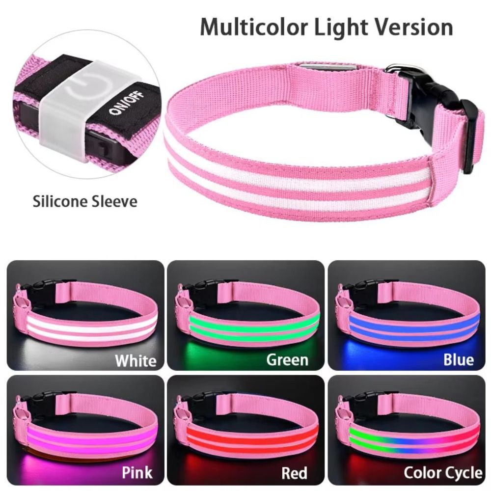 Adjustable Light Up Dog Collar - Tech Dog Accessories のレビューと価格