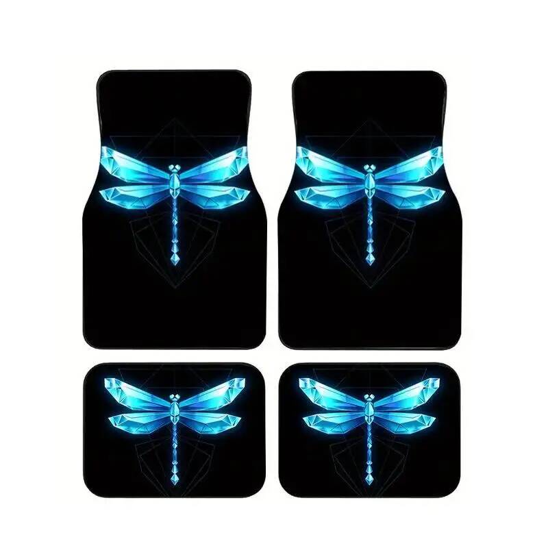 4Pcs Blue Crystal Dragonfly Bl - Universal Tech Accessories のレビューと価格