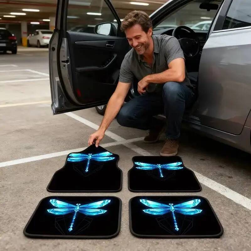 4Pcs Blue Crystal Dragonfly Bl - Universal Tech Accessories のレビューと価格