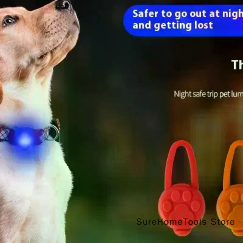 Silicone Pet Cat Dog Night LED - Tech Dog Accessories のレビューと価格