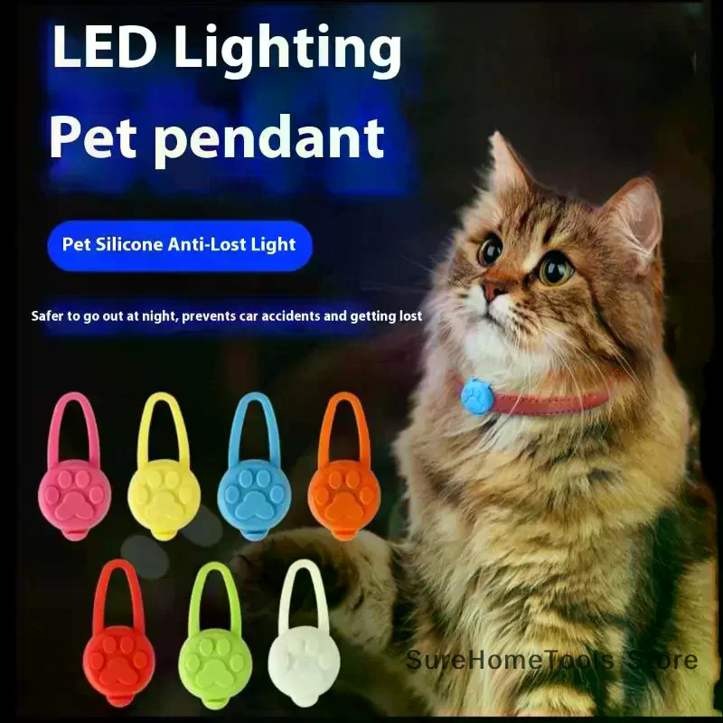 Silicone Pet Cat Dog Night LED - Tech Dog Accessories のレビューと価格