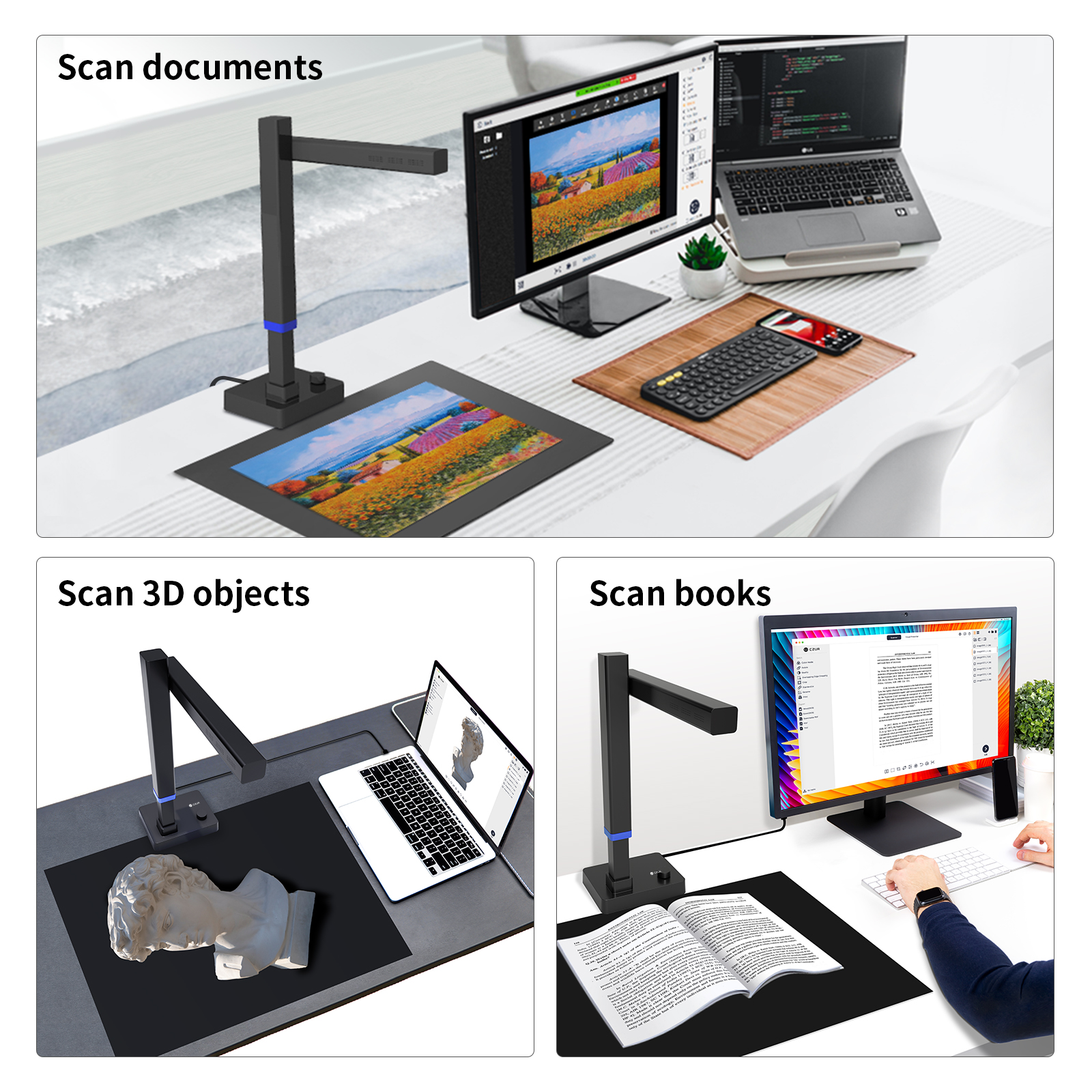 CZUR Shine Series Document Sca - Document Scanner Portable のレビューと価格