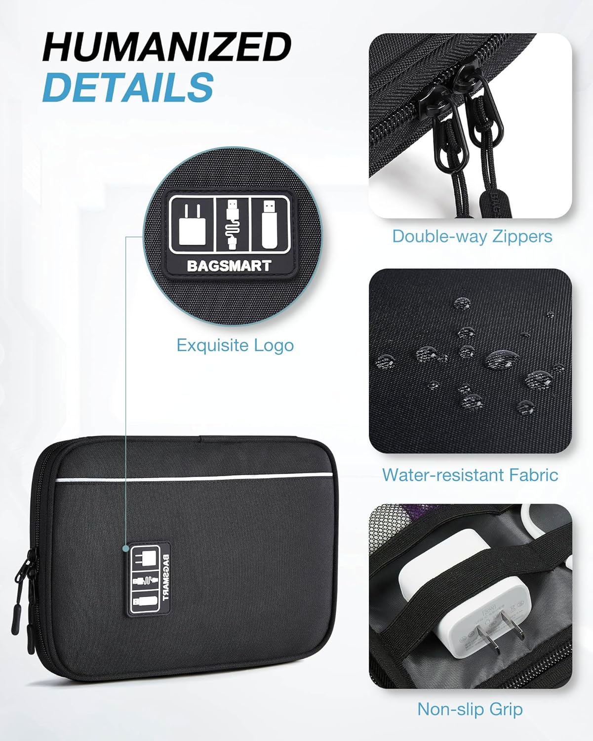 Large Electronics Travel Organ - Tech Accessories Images のレビューと価格