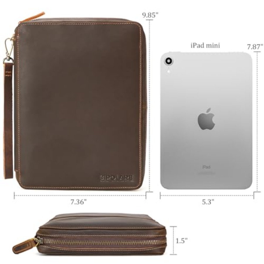 Polare Full Grain Leather Trav - Tech Accessories Storage のレビューと価格
