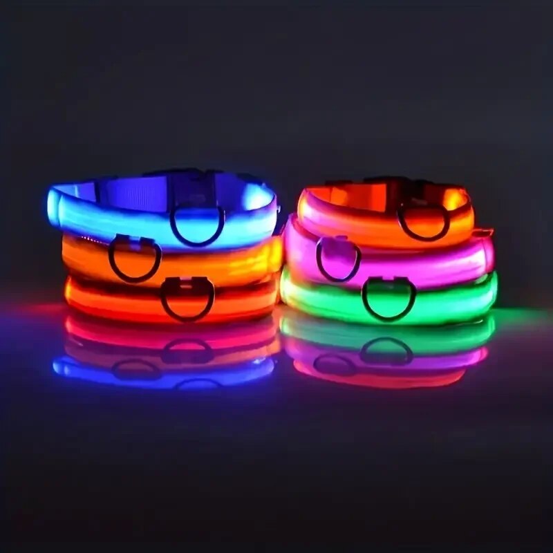 Nylon LED Night Safety Flashin - Tech Dog Accessories のレビューと価格