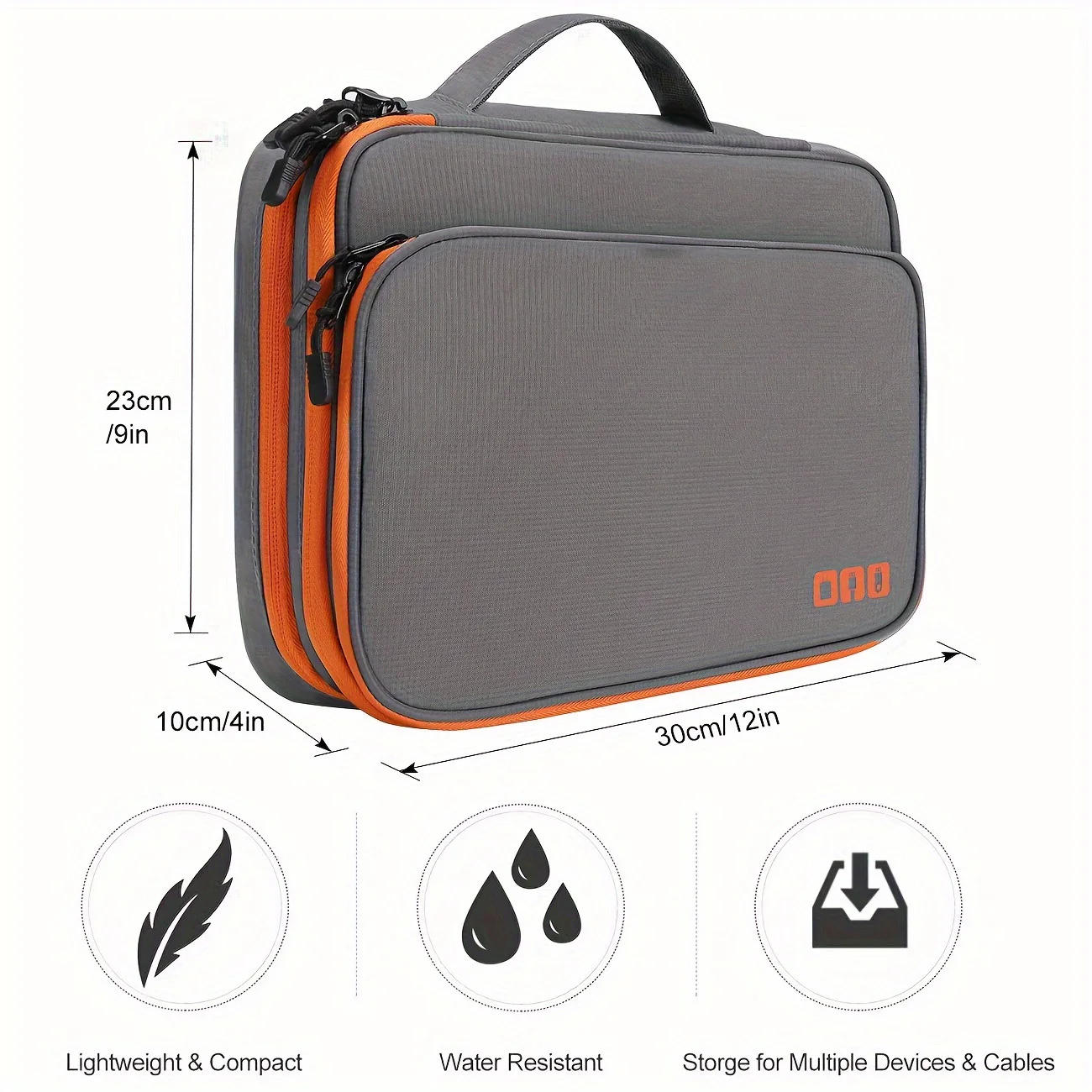 Portable Waterproof Multi-Laye - Tech Accessories Organizer のレビューと価格