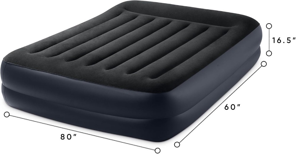 Queen Air Mattress with Built- - Tech Queen のレビューと価格