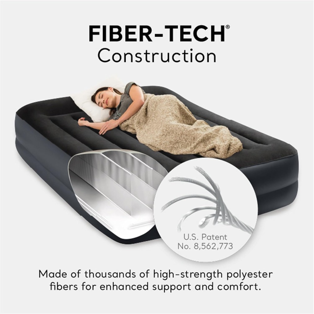 Queen Air Mattress with Built- - Tech Queen のレビューと価格