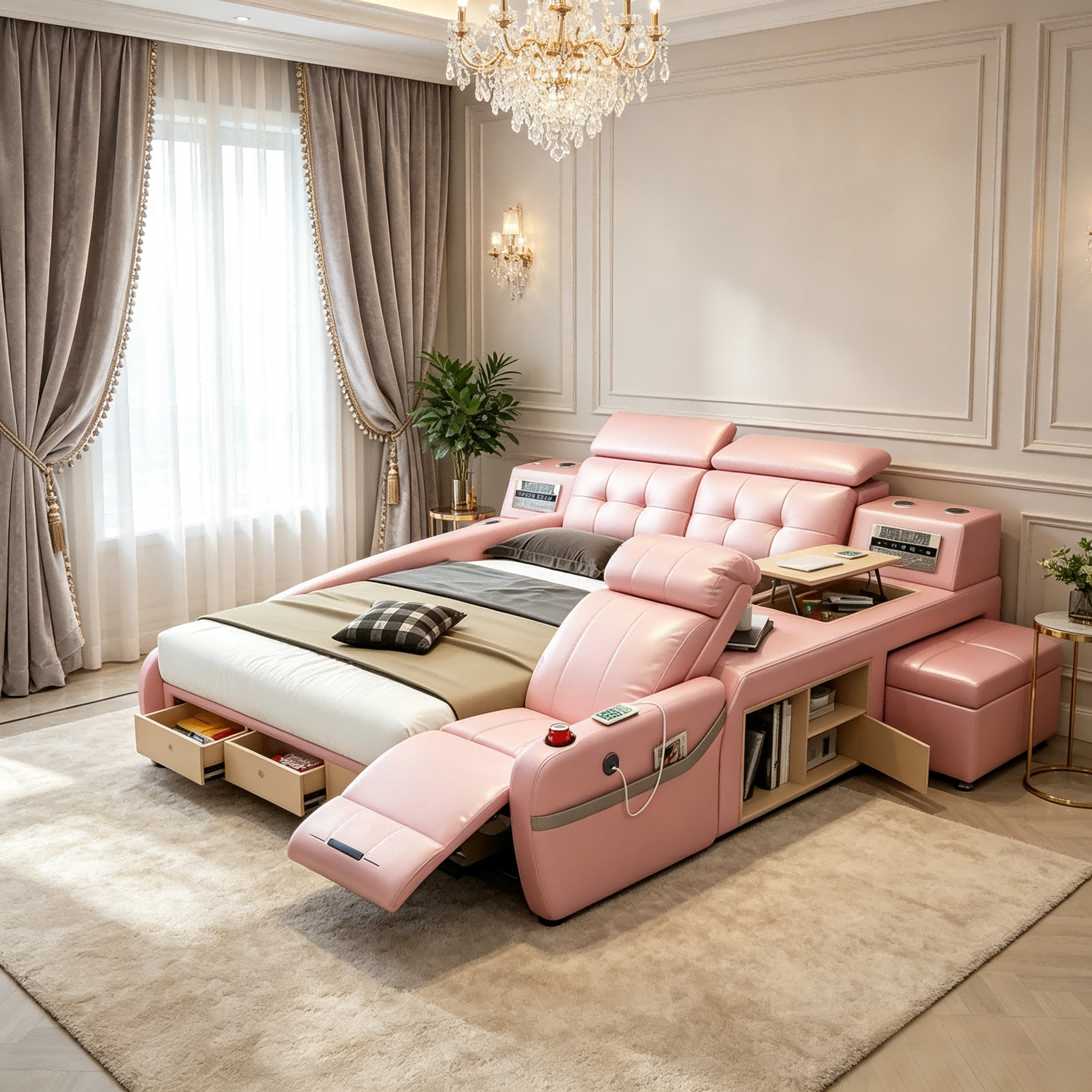 MS-Couch Electric Recliner wit - Tech Queen のレビューと価格