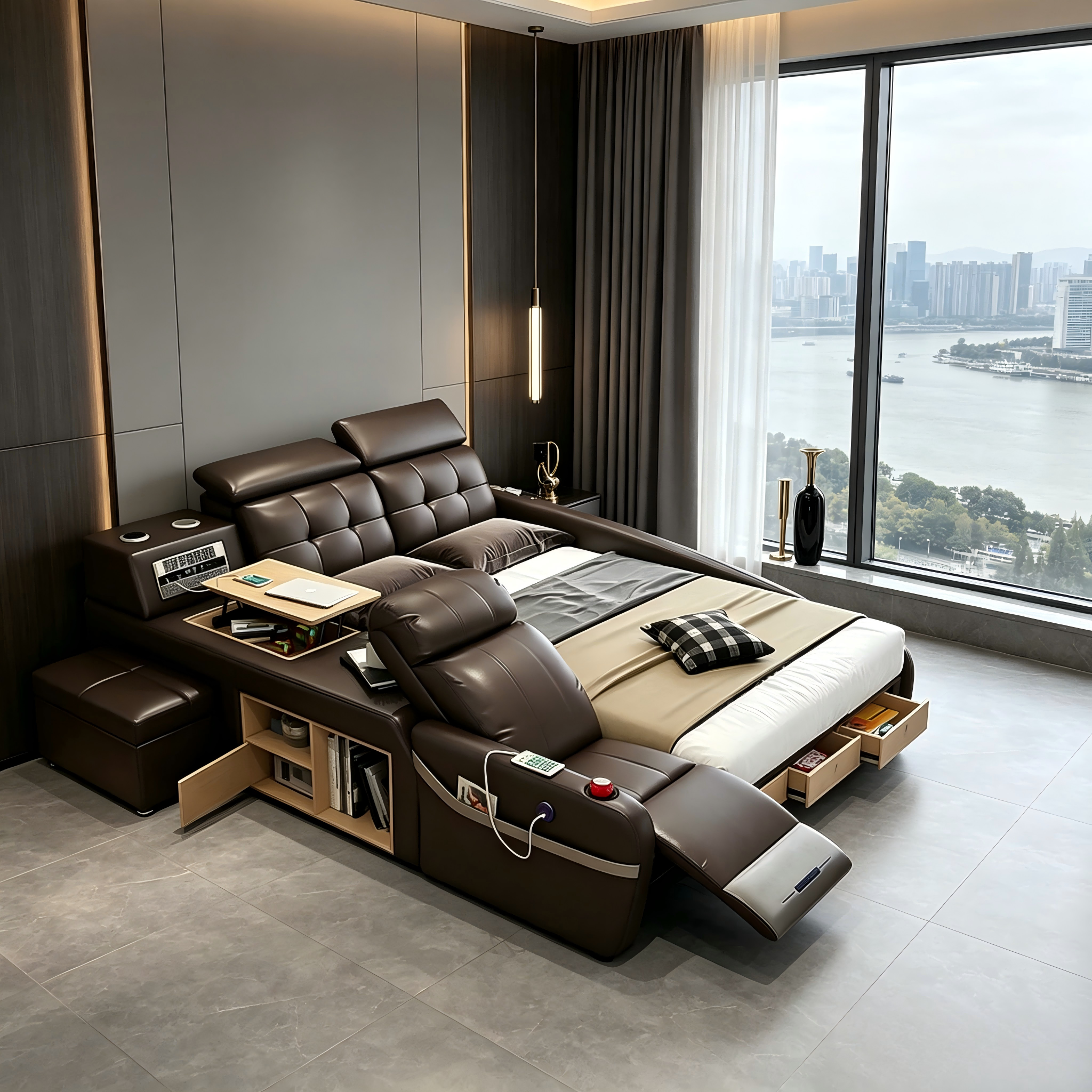 MS-Couch Electric Recliner wit - Tech Queen のレビューと価格