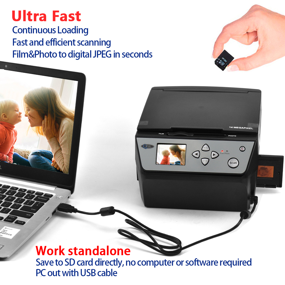 22MP Film Multi-Function Scann - Document Scanner Portable のレビューと価格