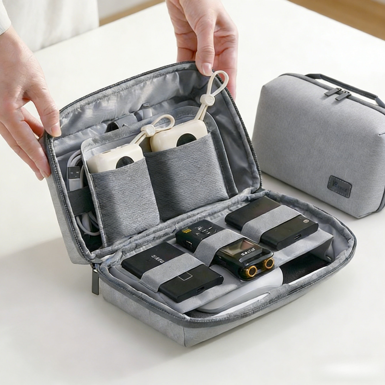 1Pc Electronics Organizer Trav - Tech Accessories Storage のレビューと価格
