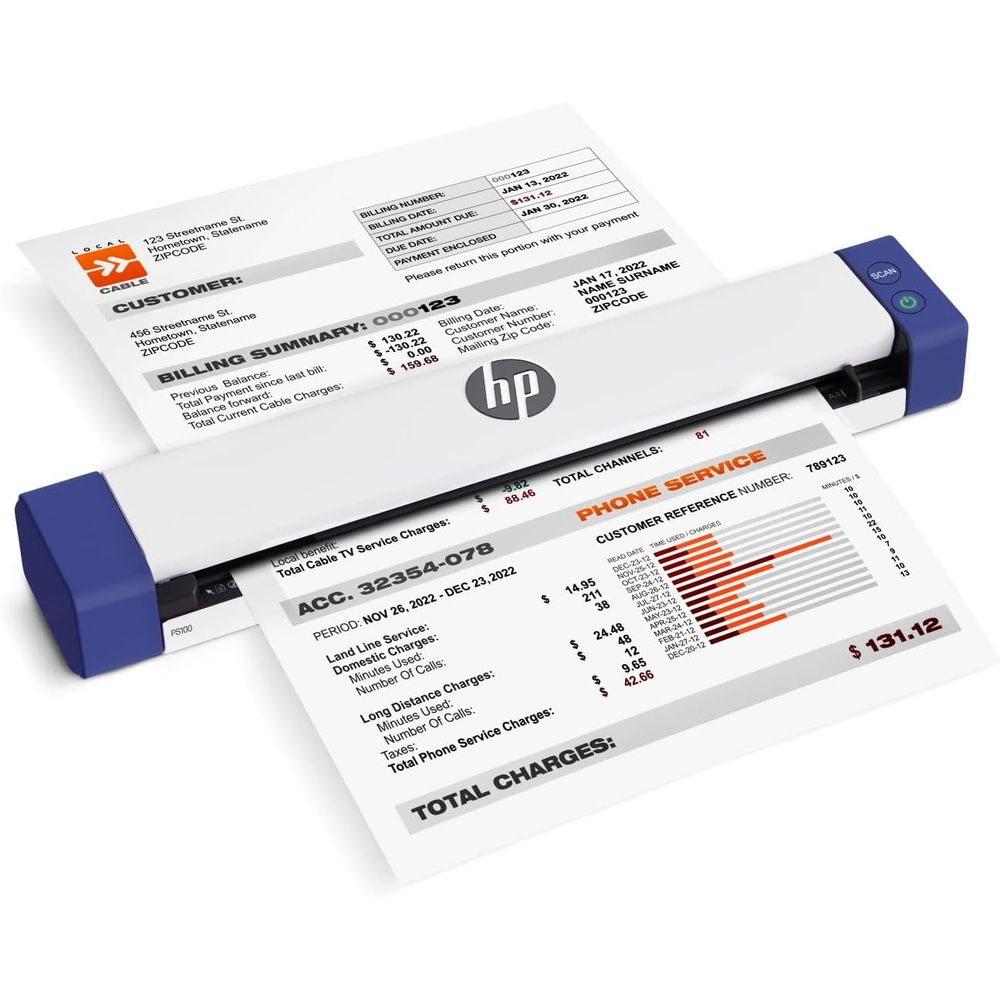 Small USB Document & Photo Sca - Document Scanner Portable のレビューと価格