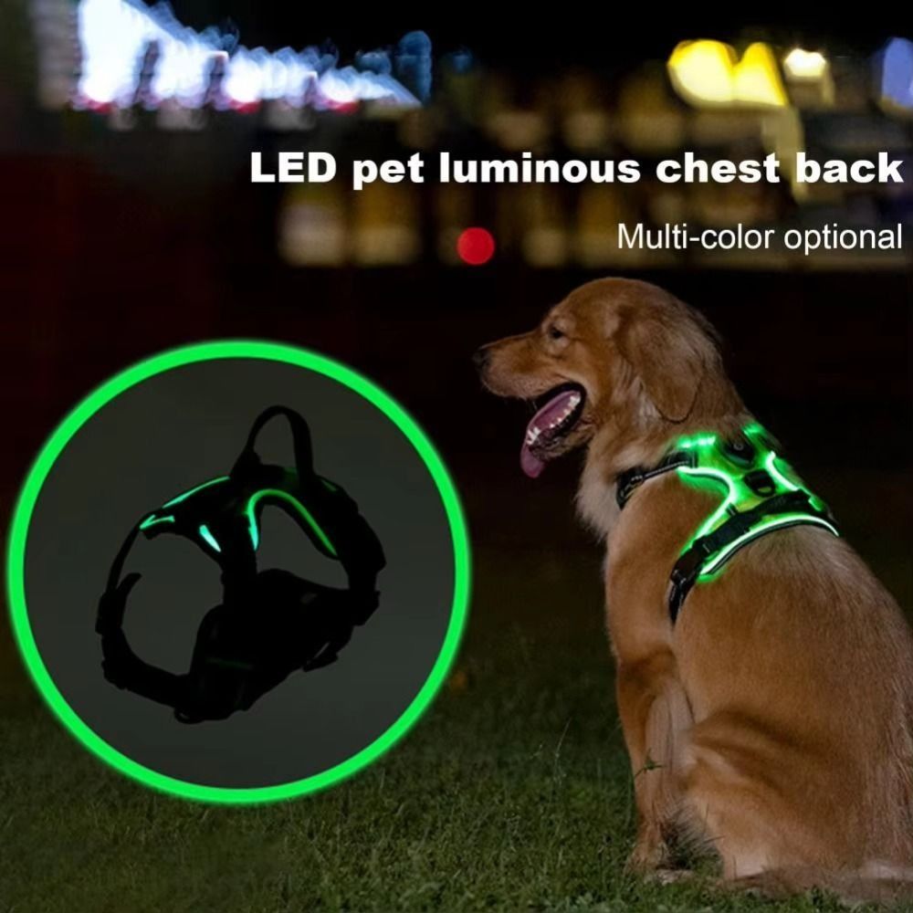 Durable Light Up LED Dog Harne - Tech Dog Accessories のレビューと価格