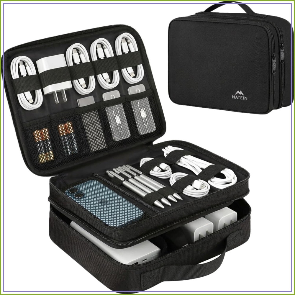 Electronics Organizer Travel C - Cable Organizer Bag のレビューと価格