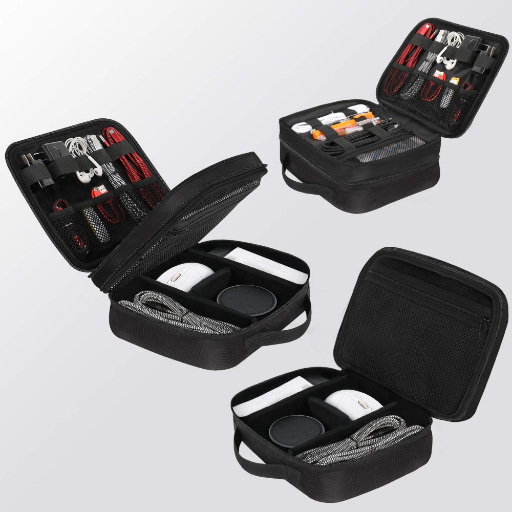 Electronics Organizer Travel C - Cable Organizer Bag のレビューと価格