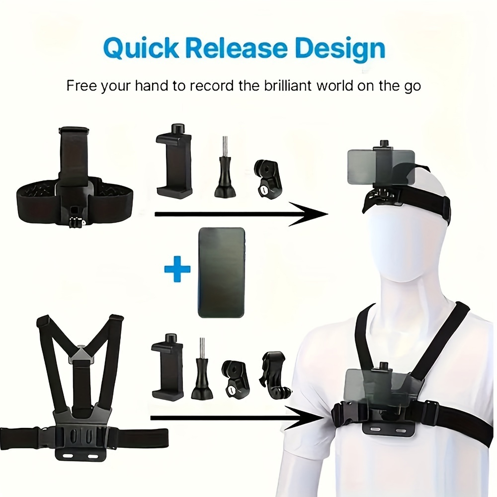 Mobile Phone Head Chest Strap  - Mobile Tech Accessories のレビューと価格