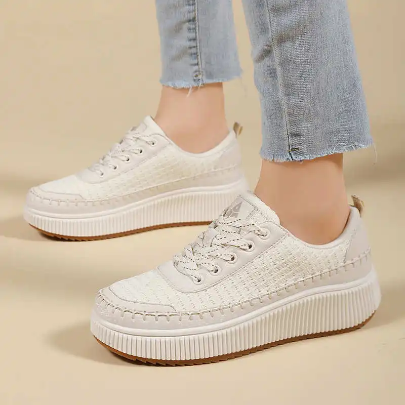 Brown Shoes Woman Flats Autumn - Tech Guy Accessories のレビューと価格