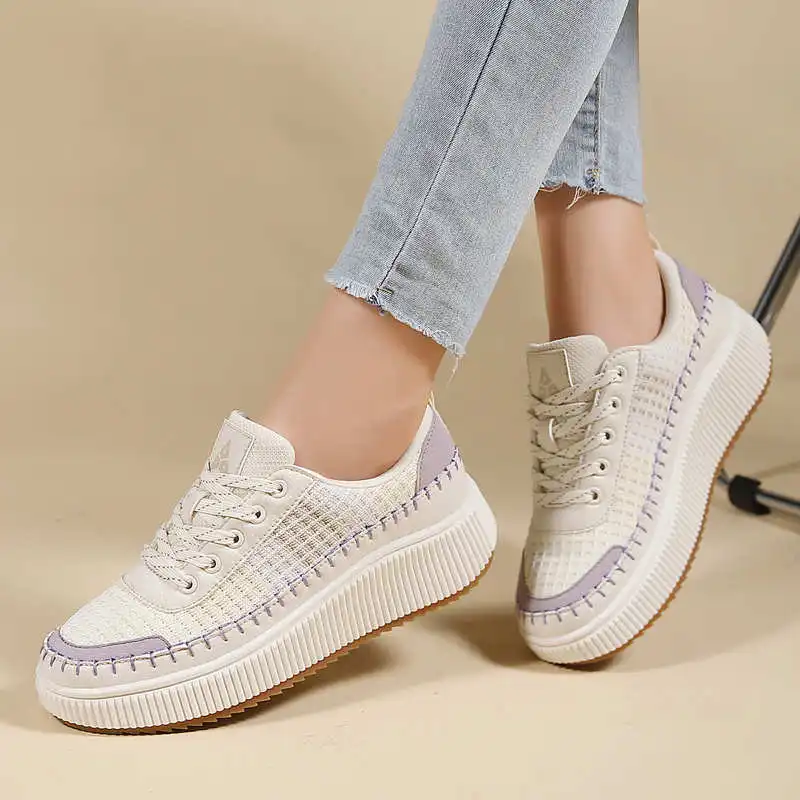 Brown Shoes Woman Flats Autumn - Tech Guy Accessories のレビューと価格