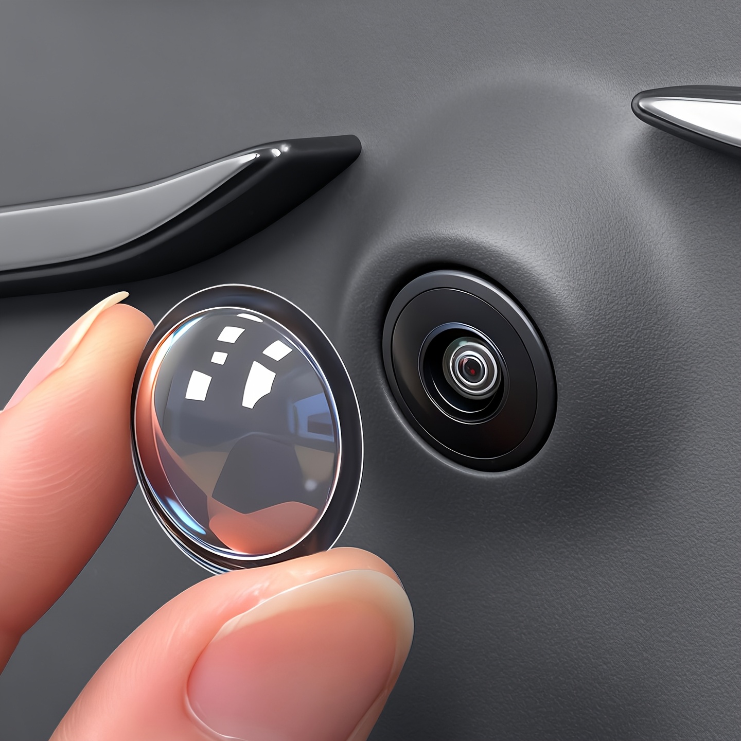2/4pcs Car Camera Lens Protect - Tech Computer Accessories のレビューと価格