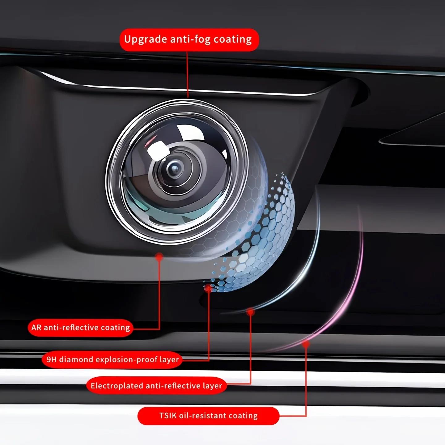 2/4pcs Car Camera Lens Protect - Tech Computer Accessories のレビューと価格