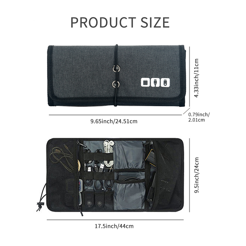 Home Cable Organizer Pouch | R - Tech Accessories Storage のレビューと価格