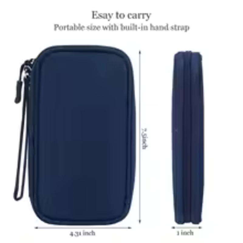 1PCS Grey/Black/Pink/Navy NEW  - Cable Organizer Bag のレビューと価格