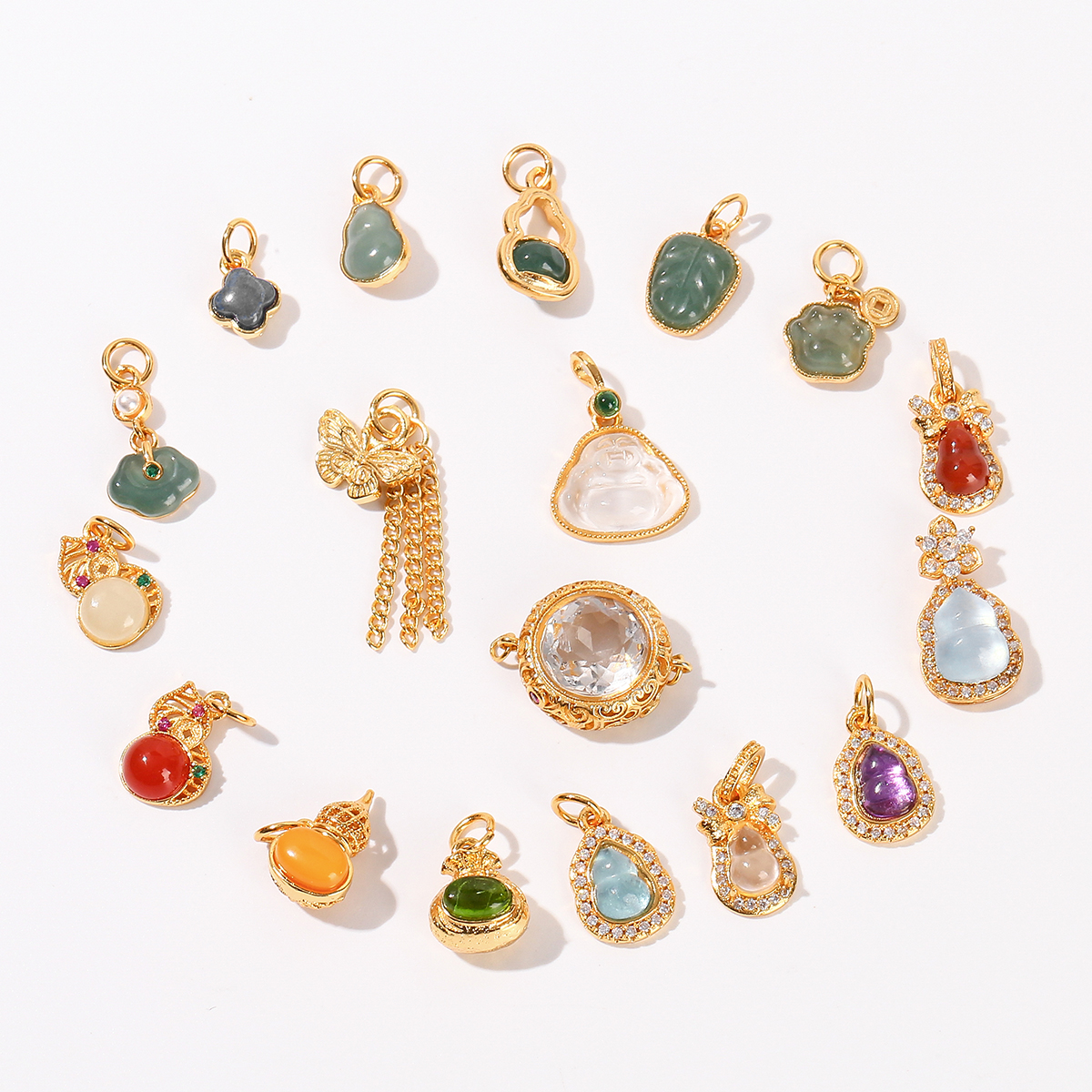 1 Pc Natural Aquamarine Jade C - Tech Computer Accessories のレビューと価格