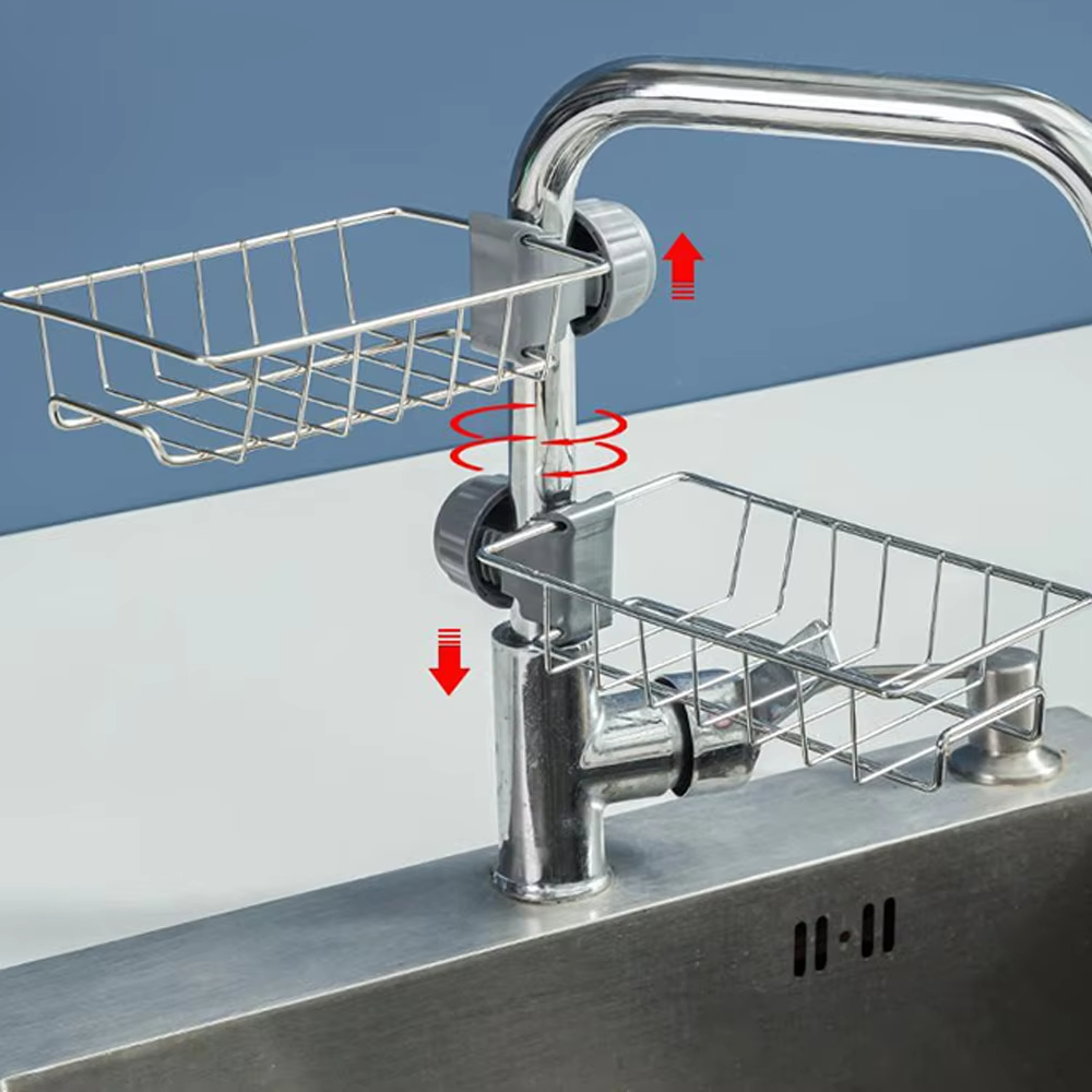 Kitchen Sink Drain Rack Sponge - Tech Accessories Organizer のレビューと価格