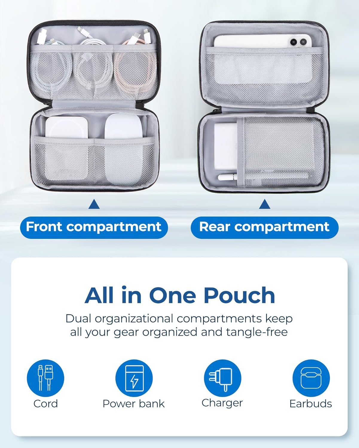 Electronics Organizer Travel C - Tech Accessories Images のレビューと価格