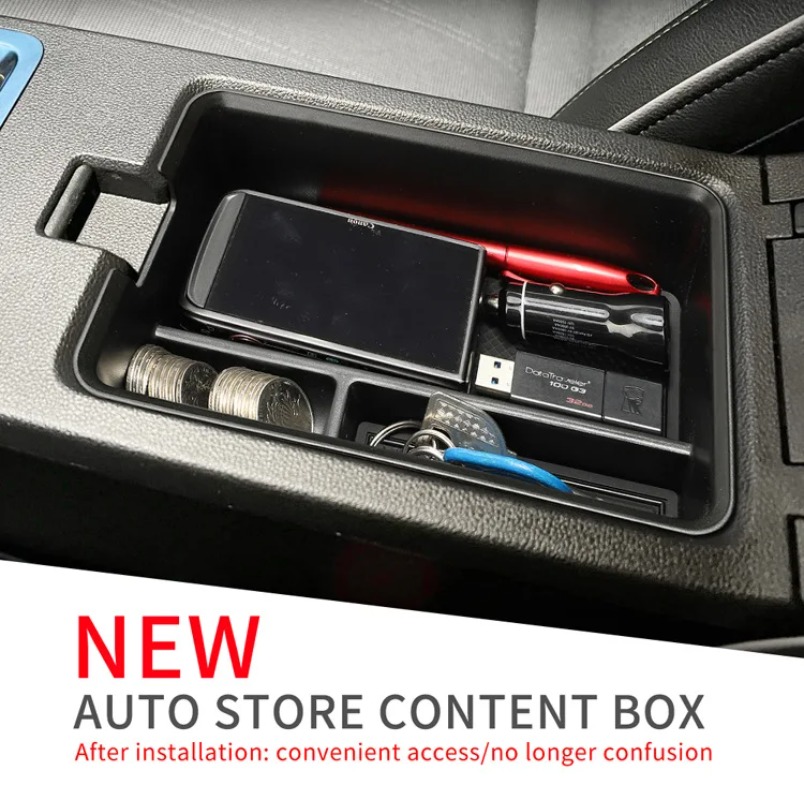 Car Armrest Storage Box Center - Tech Accessories Storage のレビューと価格