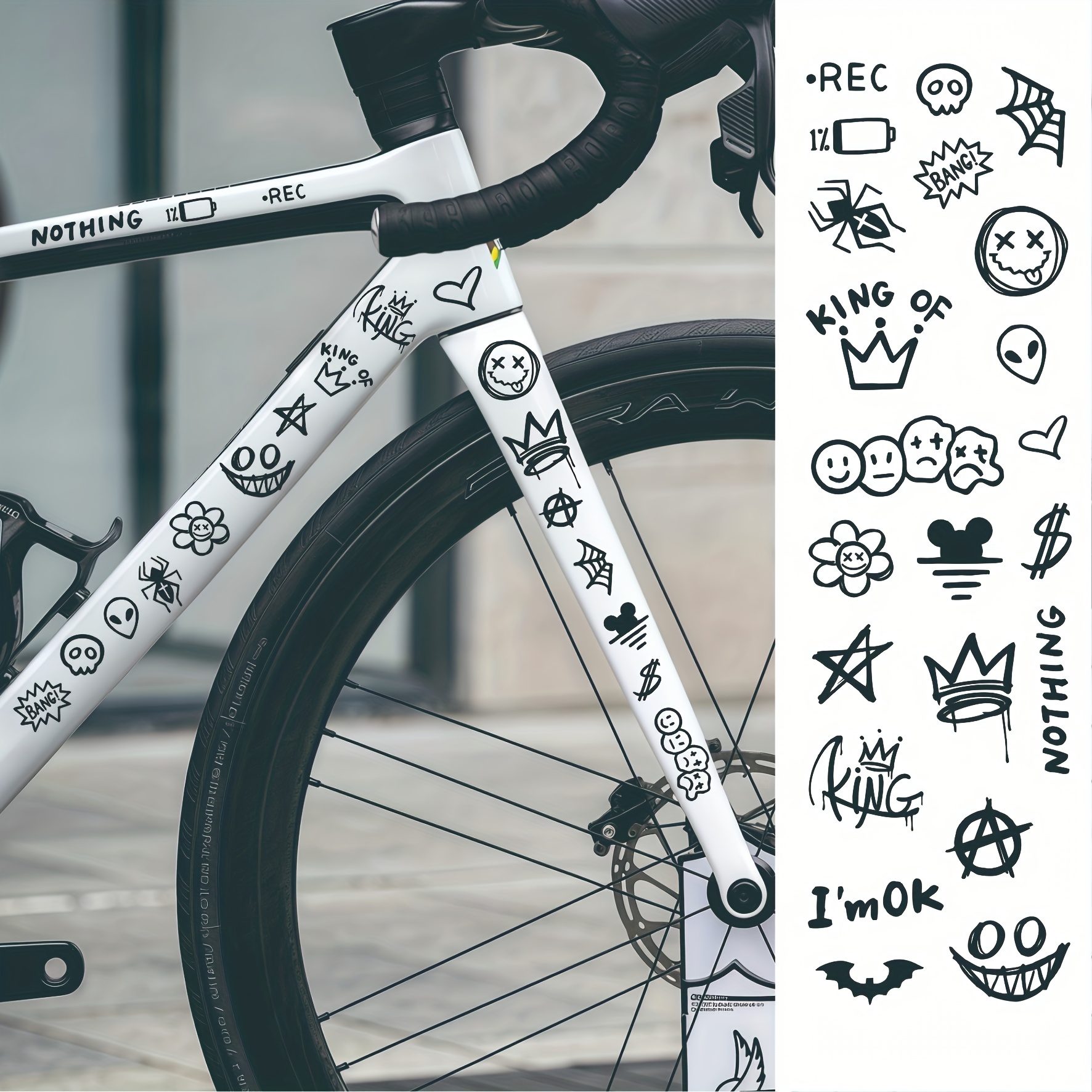1set graffiti animation simple - Tech Accessories Bag のレビューと価格