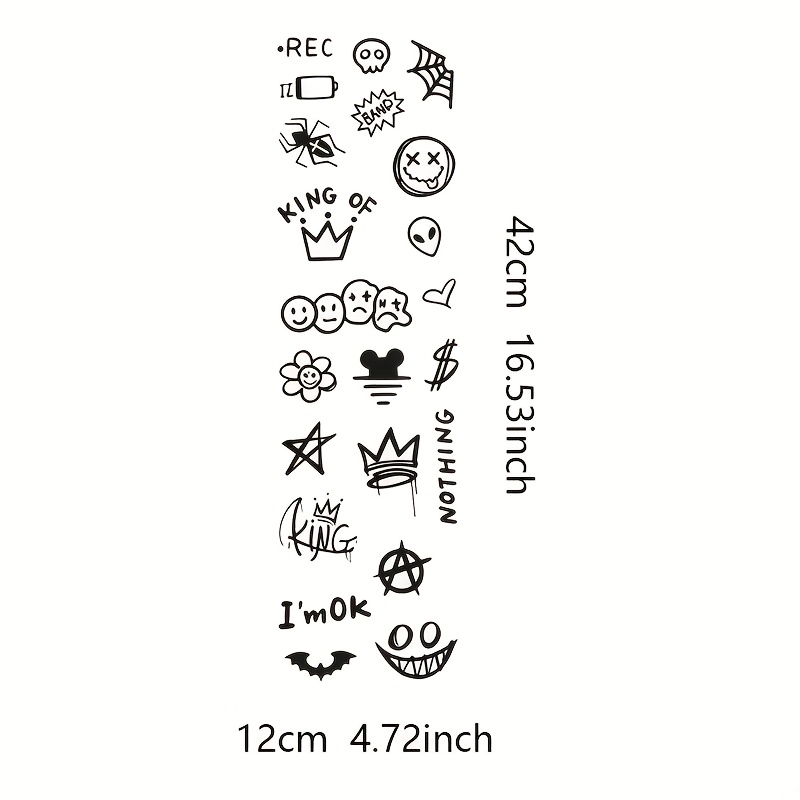 1set graffiti animation simple - Tech Accessories Bag のレビューと価格