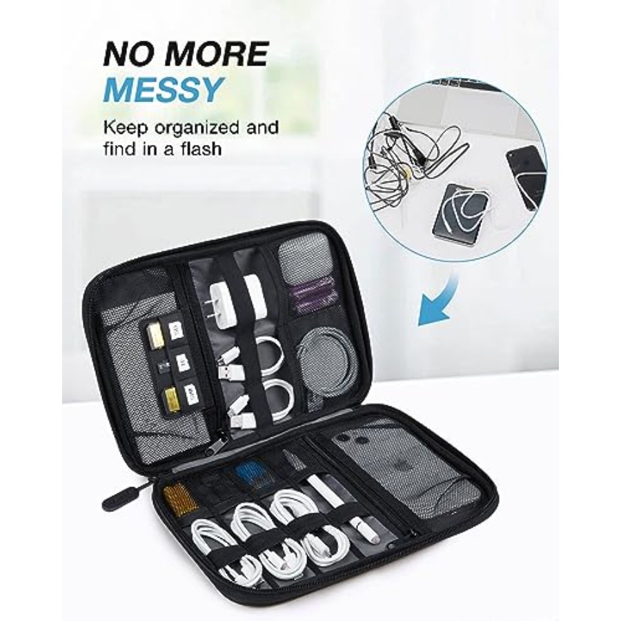 Large Electronics Travel Organ - Tech Accessories Storage のレビューと価格