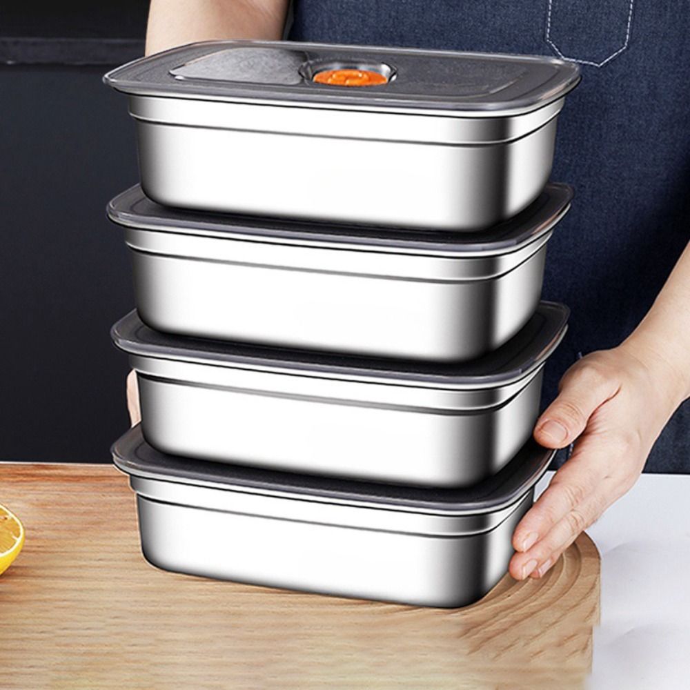 Stainless Steel Lunch Box Bent - Tech Accessories And Gadgets のレビューと価格