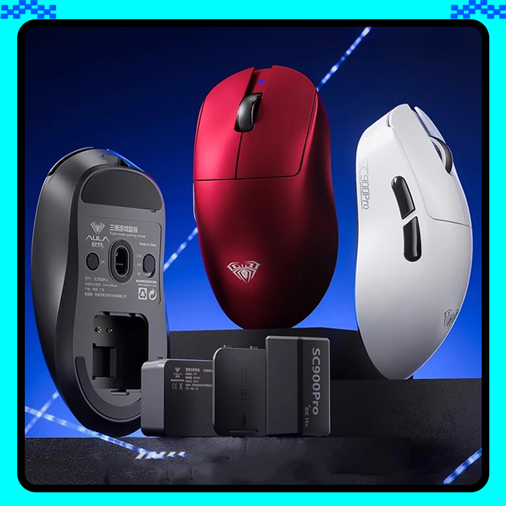 AULA SC900 Mouse Mouse Paw3950 - Tech Computer Accessories のレビューと価格