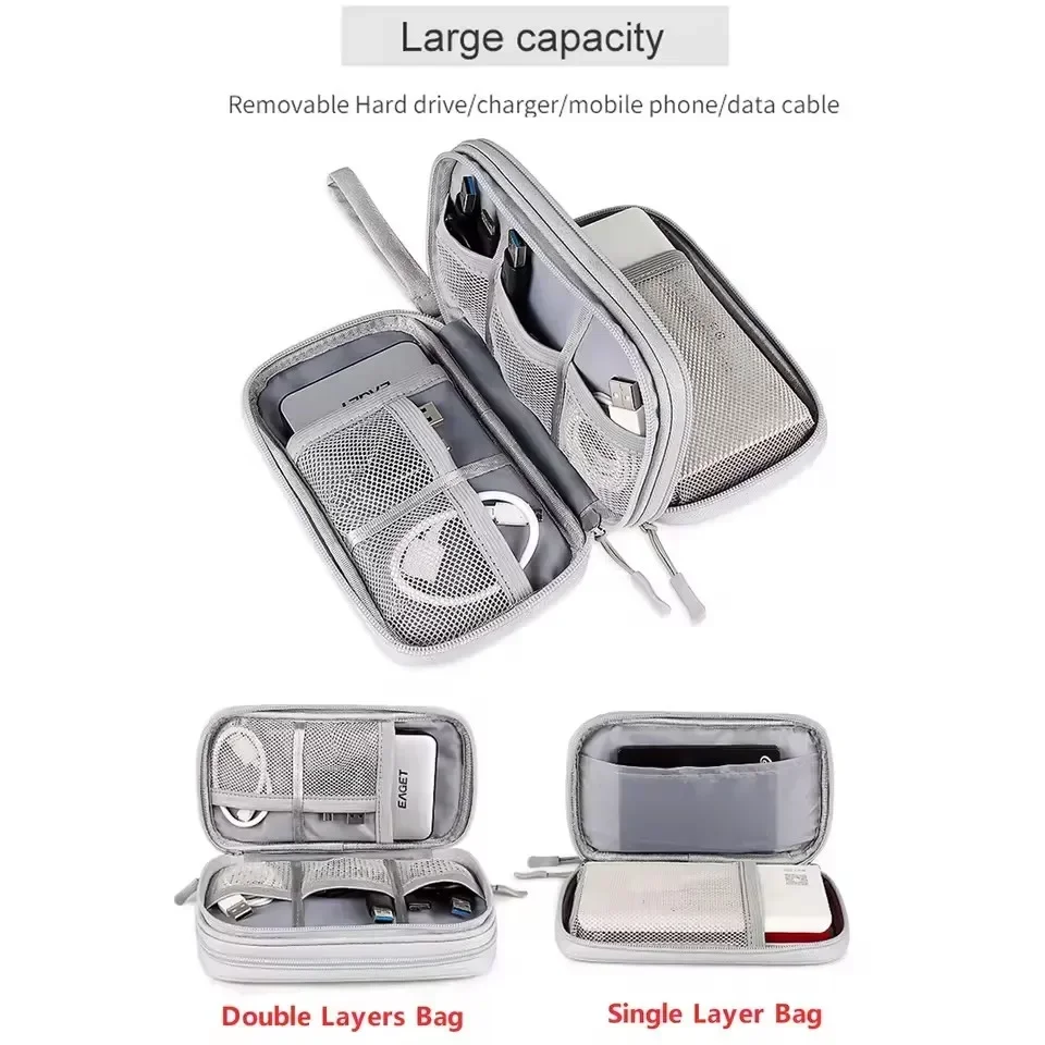 Travel Cable Bag Portable Digi - Tech Accessories Organizer のレビューと価格