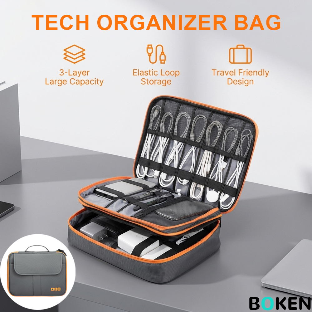 Large Capacity Tech Organizer  - Tech Accessories Storage のレビューと価格