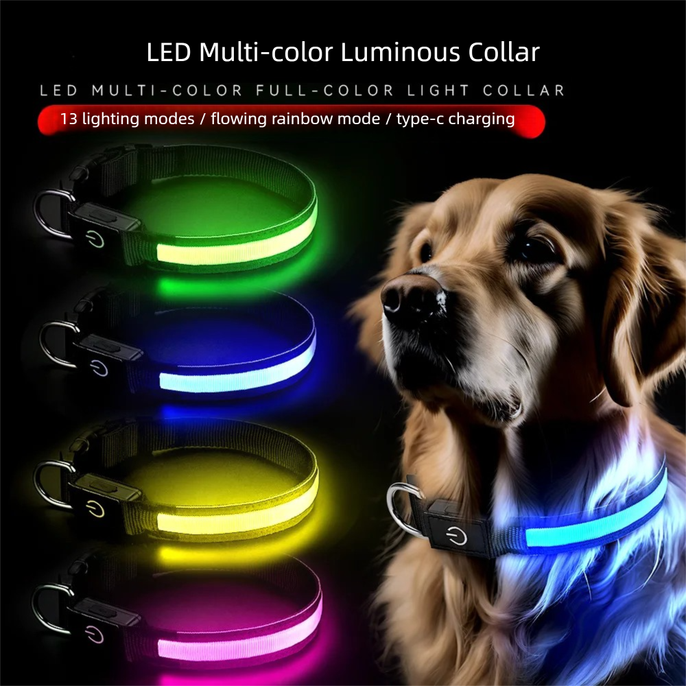 LED Dog Collar USB Rechargeabl - Tech Dog Accessories のレビューと価格