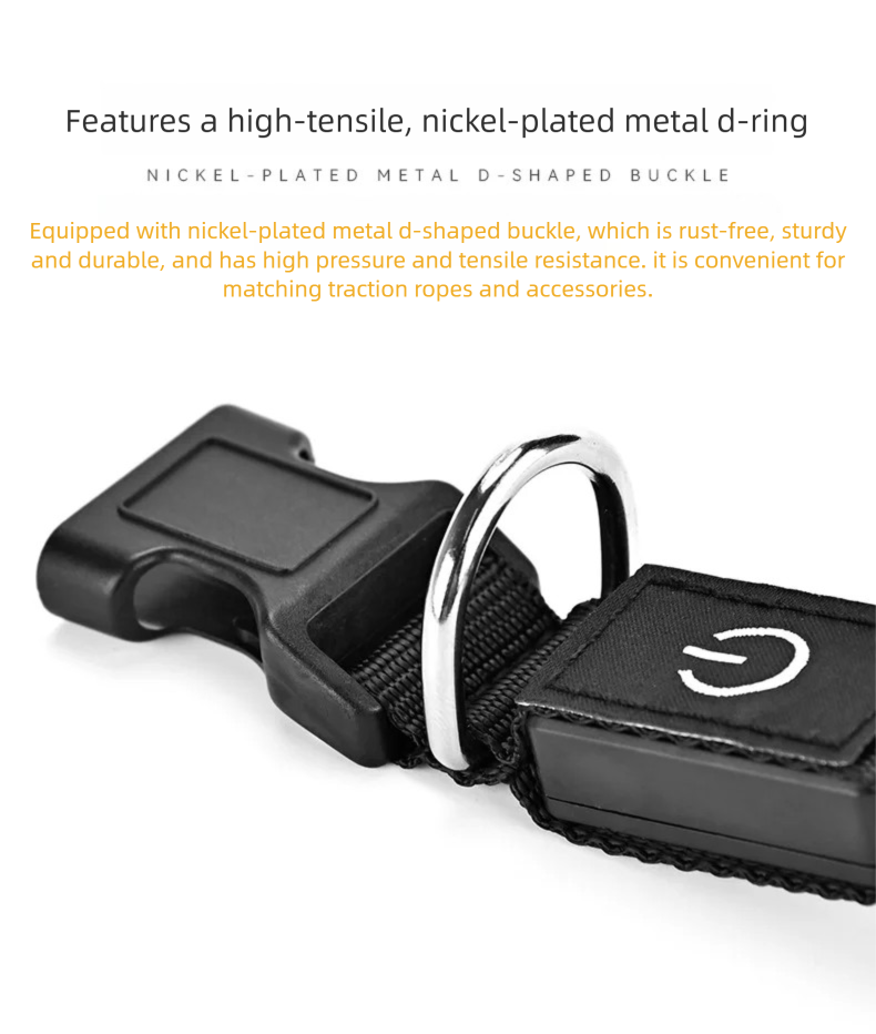 LED Dog Collar USB Rechargeabl - Tech Dog Accessories のレビューと価格