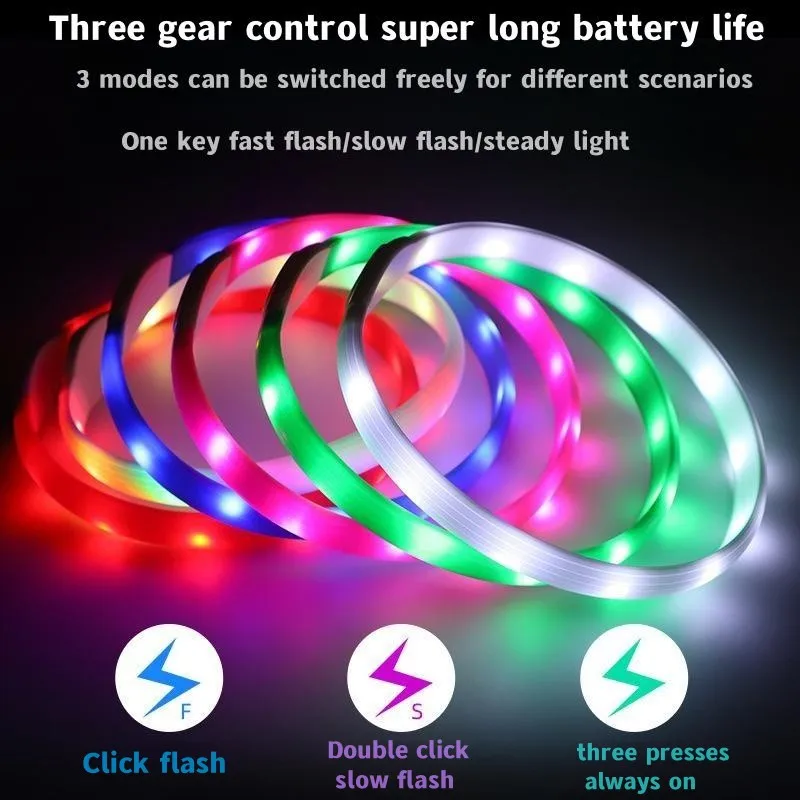 New Led Luminous Dog Collar PV - Tech Dog Accessories のレビューと価格
