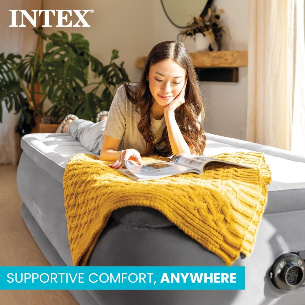 Queen Air Mattress with Built- - Tech Queen のレビューと価格