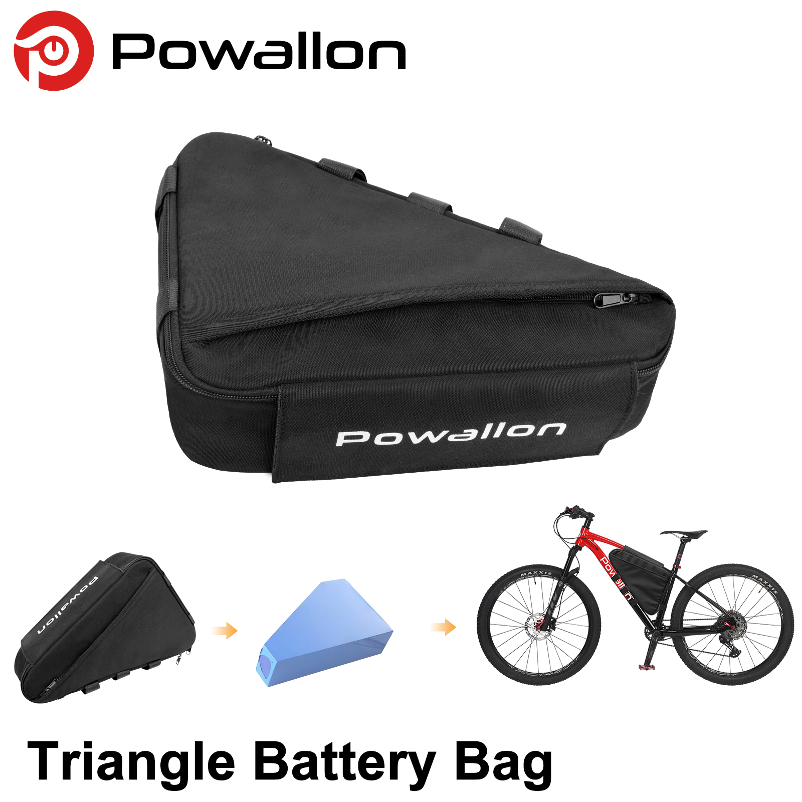 E-Bike Triangle Battery Bag Wa - Tech Accessories Bag のレビューと価格