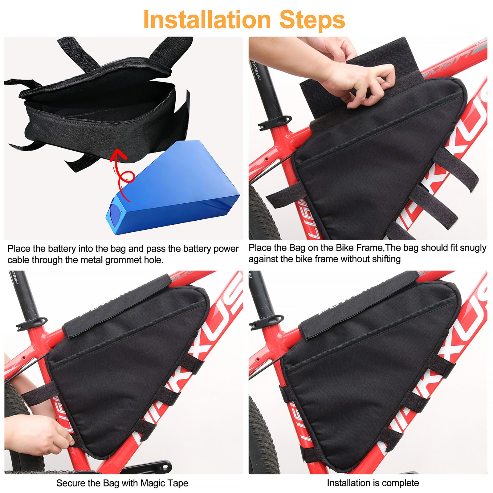 E-Bike Triangle Battery Bag Wa - Tech Accessories Bag のレビューと価格