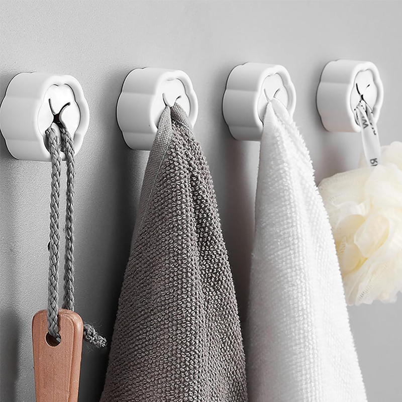 6PCS Self Adhesive Towel Holde - Tech Accessories Organizer のレビューと価格